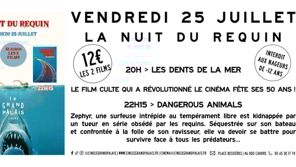 LA NUIT DU REQUIN | Les dents de la mer & Dangerous Animals