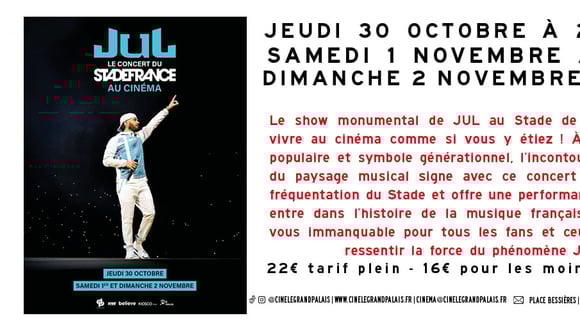 LE CONCERT DE JUL AU STADE DE FRANCE