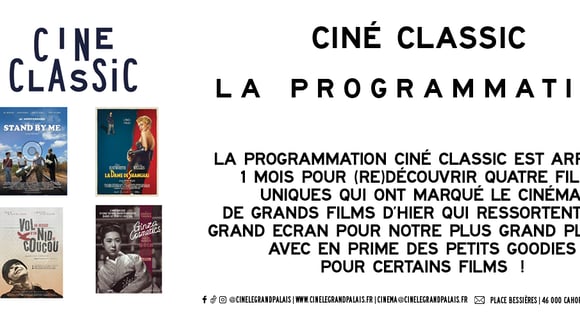 Ciné Classic MARS/AVRIL 2026