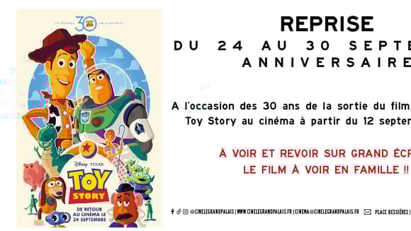 Toy Story fête ses 30 ans