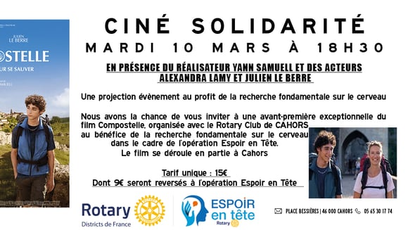 Ciné-Solidarité en présence de l'équipe du film 