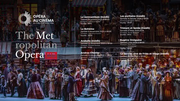 Opéra au cinéma en direct de New York 
