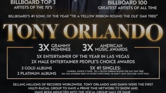 The Bellmore Movies & Showplace Presents          Tony Orlando - The Storyteller