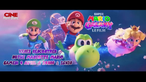 Venez rencontrer notre mascotte Mario !