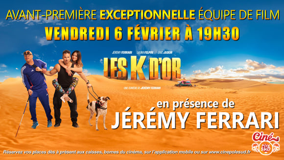Jérémy Ferrari au Ciné Pôle Sud