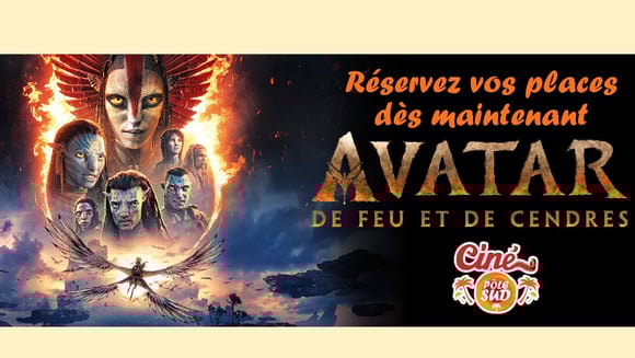 Réservez vos places pour Avatar : de feu et de cendres