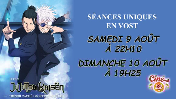 JUJUTSU KAISEN : Trésor caché / Mort prématurée – Le Film pour 2 séances exceptionnelles