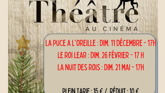 Théâtre au cinéma depuis la Comédie Française