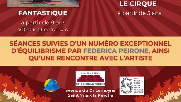 Séance spéciale: CIRQUE AU CINEMA !