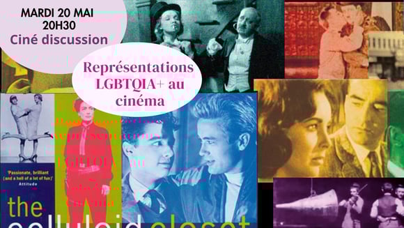 Ciné-discussion: "The Celluloid Closet", 100 ans de représentation LGBTQIA+ au cinéma