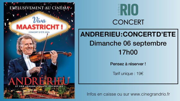 Le concert d'été 2026 d'André RIEU : Viva Maastritch !