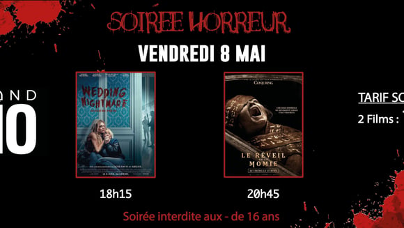 Soirée Horreur Mai 2026 