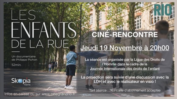 Ciné-Rencontre : Les enfants de la rue