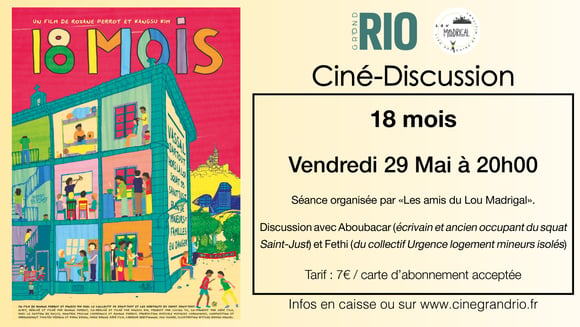 Ciné-discussion : 18 Mois