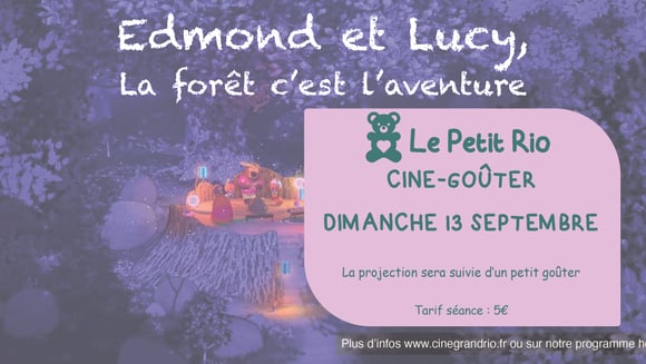 Petit Rio : Edmond et Lucy - la forêt c'est l'aventure