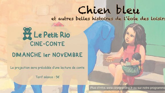 Petit Rio : Chien bleu