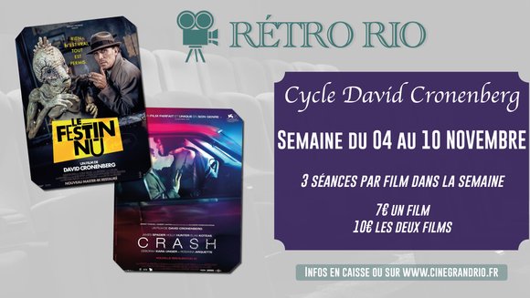 Rétro Rio : Cycle David Cronenberg
