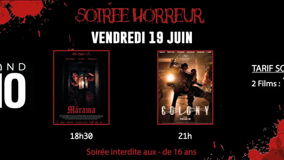 Soirée Horreur Juin 2026 