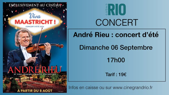 Le concert d'été 2026 d'André RIEU : Viva Maastritch !