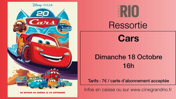 Ressortie : Cars