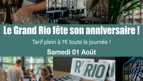 Le Grand Rio fête son anniversaire ! 