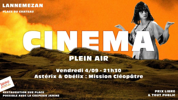 Cinéma Plein air : Astérix & Obélix mission Cléopâtre