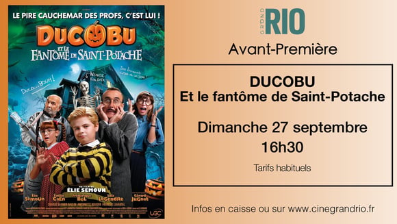 AVANT-PREMIERE : DUCOBU et le fantôme de Saint-Potache