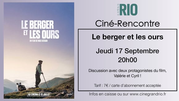Ciné-Rencontre : Le berger et les ours