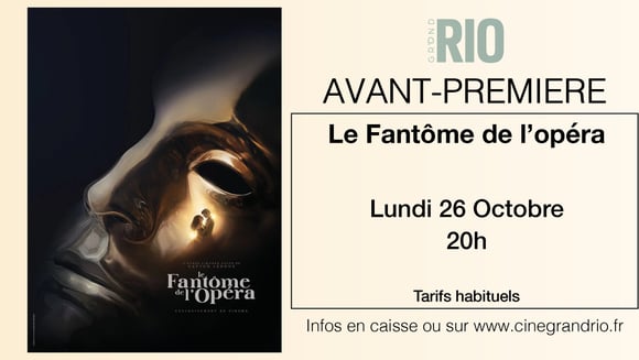 Avant-Première : Le Fantôme de l'opéra
