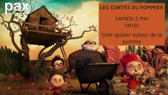 Ciné-goûter autour de la pomme 