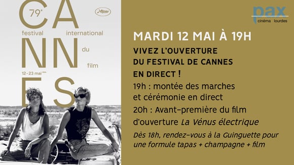 Ouverture du festival de Cannes