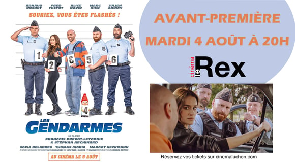 Les gendarmes en avant-première !