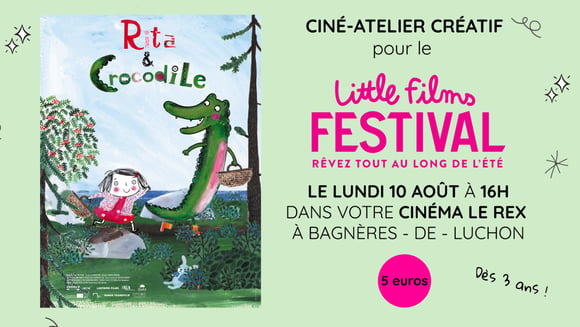 Ciné-atelier créatif : Rita & Crocodile