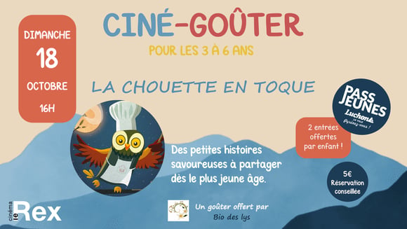 Ciné-goûter : La chouette en toque