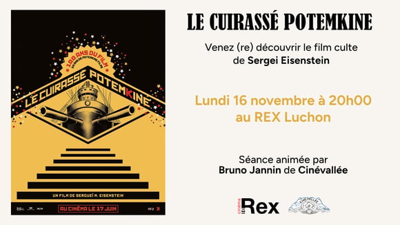 Ciné-rencontre : Le Cuirassé de Potemkine 