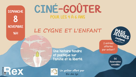 Ciné-goûter : Le cygne et l'enfant
