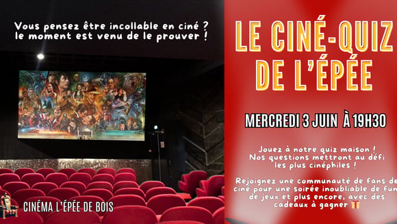 Le Ciné-Quiz de L'Epée 🔍