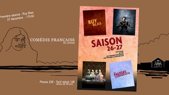 Théatre au cinéma : cycle de la Comédie Française