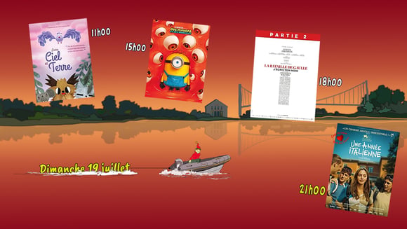 Dimanche 19 juillet : Quatre films