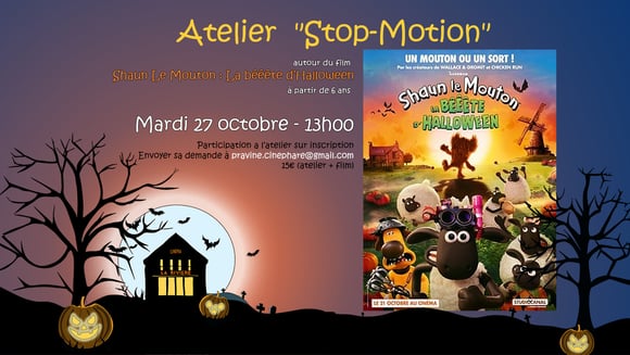 Atelier cinéma pour les enfants : stop-motion
