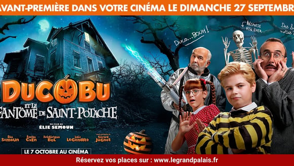 Avant-première - 🎃 Ducobu et le fantôme de Saint-Potache