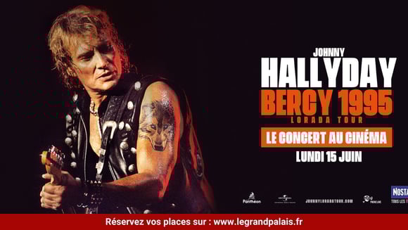 🎤 Johnny Hallyday, Lorada Tour - Bercy 1995 - Lundi 15 Juin à 20h30
