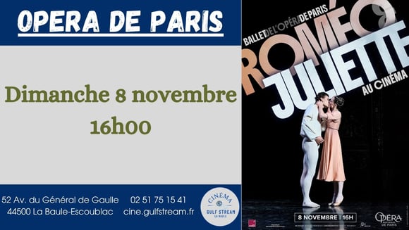 Opéra de Paris : Roméo et Juliette