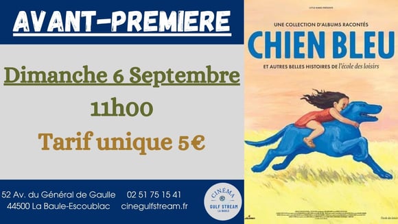 AVANT-PREMIERE : CHIEN BLEU