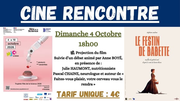 CINE RENCONTRE : Fête de la science