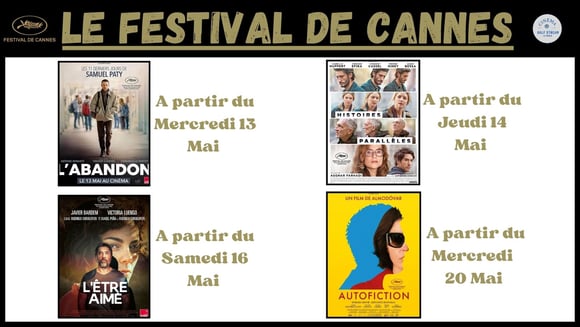 Films à venir du Festival de Cannes