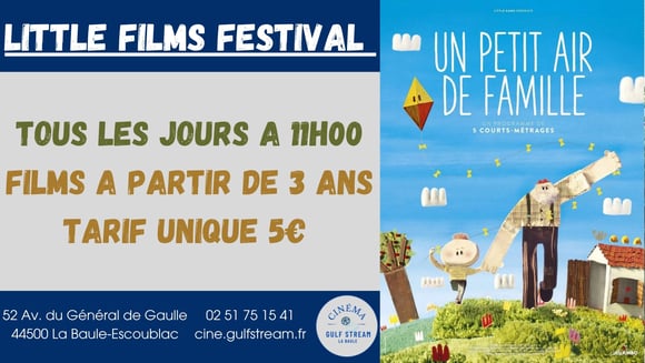 SEANCES P’TITS LOUPS : UN PETIT AIR DE FAMILLE