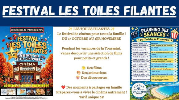 FESTIVAL LES TOILES FILANTES