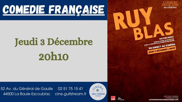 Comédie Française : Ruy Blas