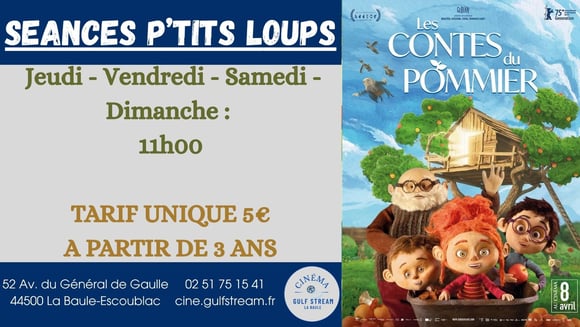 SEANCES P’TITS LOUPS
